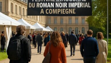 Festival inaugural du roman noir impérial à Compiègne.