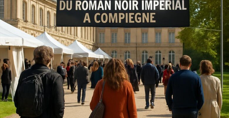 Festival inaugural du roman noir impérial à Compiègne.