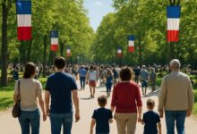 Régime des jours fériés en mai : 1er et 8 mai, Ascension, Pentecôte.