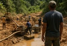 L'orpaillage illégal en Guyane : enjeux juridiques et défaillances étatiques.