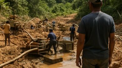 L'orpaillage illégal en Guyane : enjeux juridiques et défaillances étatiques.