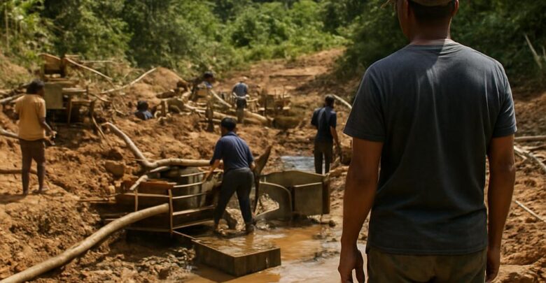L'orpaillage illégal en Guyane : enjeux juridiques et défaillances étatiques.