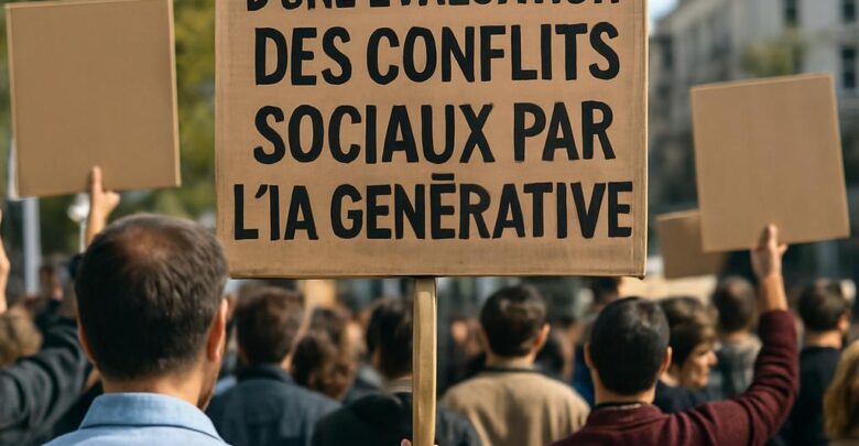 L'illusion d'une évaluation des conflits sociaux par l'IA générative.