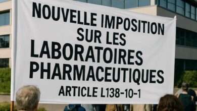 Nouvelle imposition sur les laboratoires pharmaceutiques selon l'article L138-10-1.