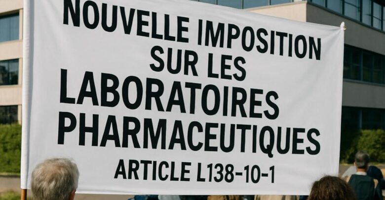 Nouvelle imposition sur les laboratoires pharmaceutiques selon l'article L138-10-1.