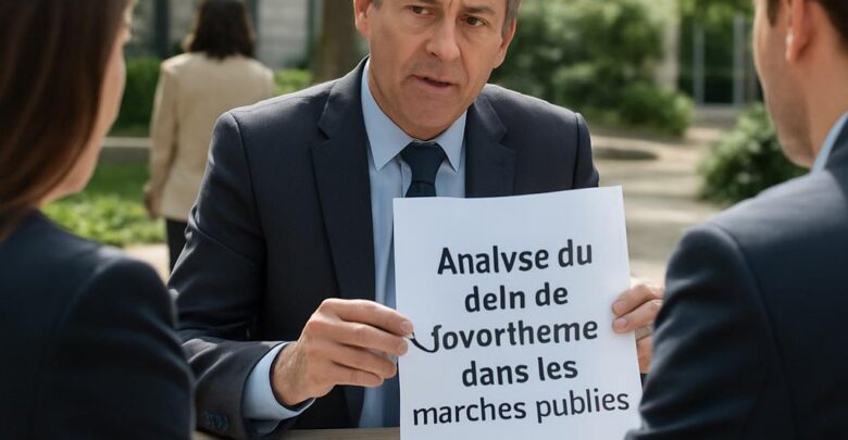Analyse du délit de favoritisme dans les marchés publics.