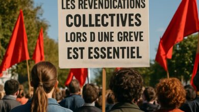 Connaître les revendications collectives lors d'une grève est essentiel.