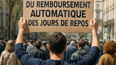Suppression du remboursement automatique des jours de repos.