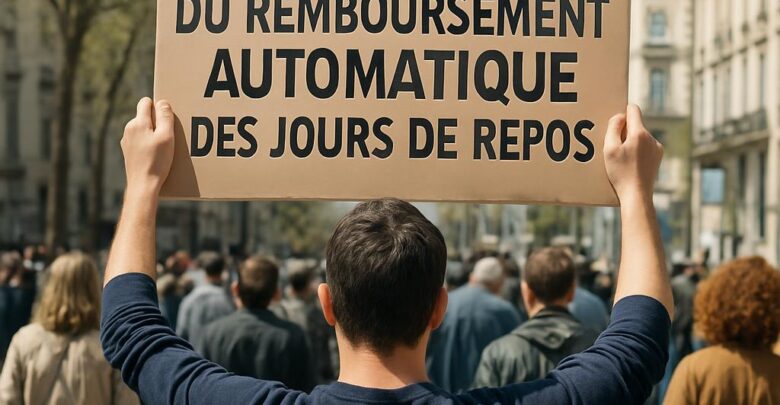 Suppression du remboursement automatique des jours de repos.