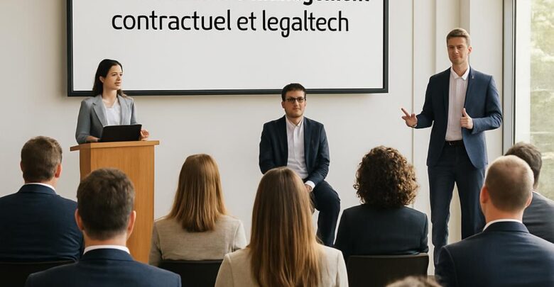 Journée du 23 juin : réinvention du management contractuel et legaltech.