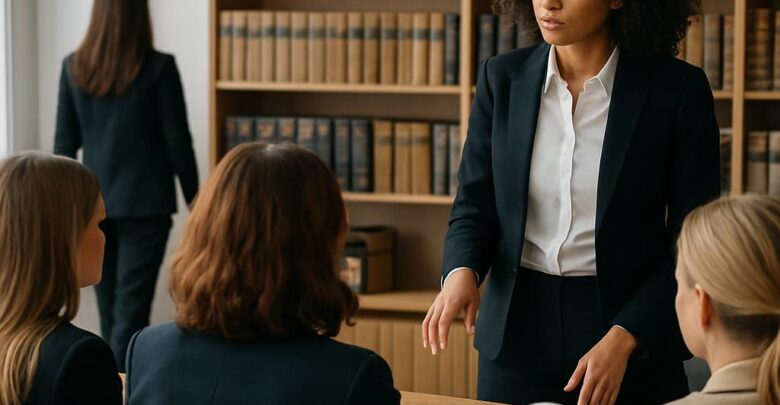 Synthèse des connaissances : Les femmes dans le domaine juridique.