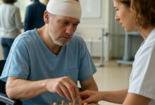 Complications neurocognitives suite à un traumatisme crânien sévère.