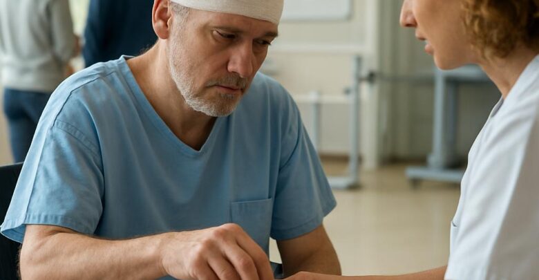 Complications neurocognitives suite à un traumatisme crânien sévère.