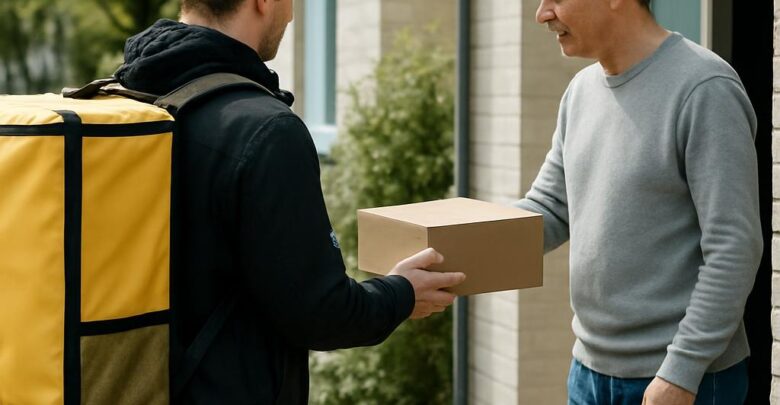 Responsabilité en cas de remise de carte à un livreur frauduleux.