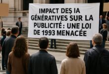 Impact des IA génératives sur la publicité : une loi de 1993 menacée.