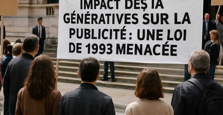 Impact des IA génératives sur la publicité : une loi de 1993 menacée.
