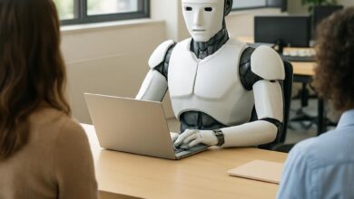 L'Intelligence Artificielle inquiète dans le domaine du travail.