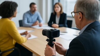 L'employeur et l'enregistrement des réunions du CSE : un but restreint.