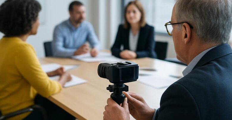 L'employeur et l'enregistrement des réunions du CSE : un but restreint.