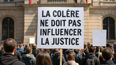 Belfort : la colère ne doit pas influencer la justice.