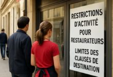 Restrictions d'activité pour restaurateurs : limites des clauses de destination.
